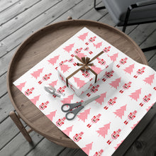 Load image into Gallery viewer, Pink Holiday Gift Wrap Papers
