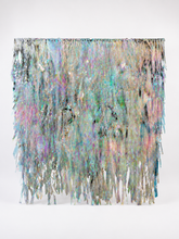 Load image into Gallery viewer, Premium All Mylar : All Iridescent Fringe Backdrop Birthday Party Decor
