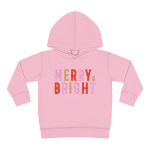 Merry + Bright Toddler Pullover Fleece Hoodie