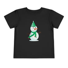 Load image into Gallery viewer, Snowman Kids Holiday T Shirt
