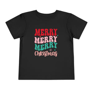 Merry, Merry Christmas Kids Holiday T Shirt