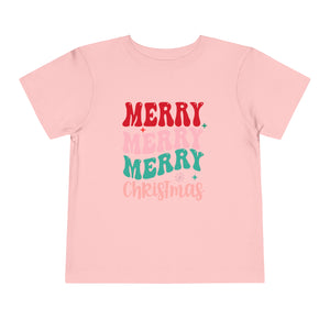 Merry, Merry Christmas Kids Holiday T Shirt