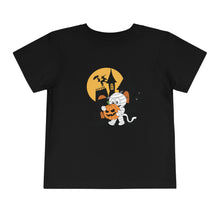 Load image into Gallery viewer, Mummy Haunted House  Halloween Shirt, Spooky Kids Shirt, Halloween Toddler T-Shirt, Cute Ghost T-Shirt, Spooky Season Kids Tees
