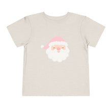 Load image into Gallery viewer, Pink Santa Christmas Kids Holiday T Shirt
