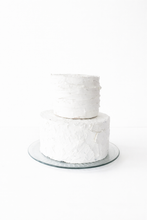 Load image into Gallery viewer, Two-Tier All-White Fake Cake
