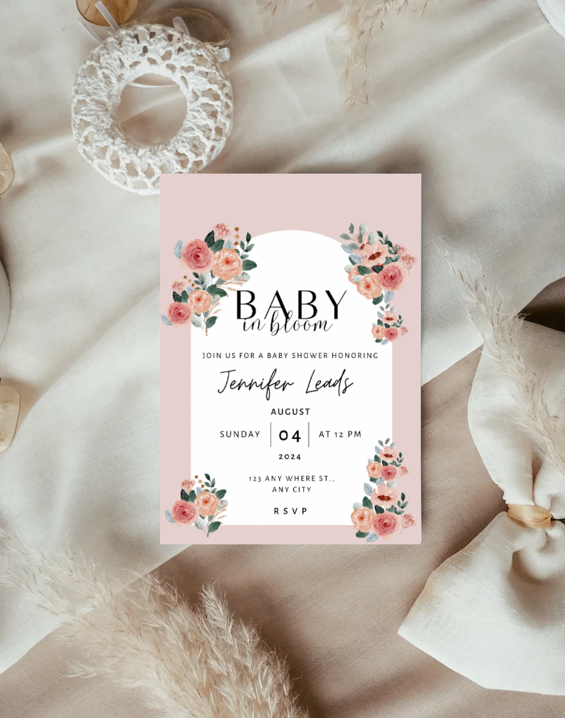 Editable Digital Download: Party Invitation