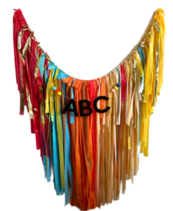Back to School ABC Word Banner