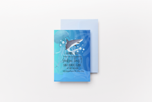 Load image into Gallery viewer, Editable Digital Download: Shark Party Invitation

