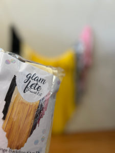 DIY Back to School Pencil Fringe  Kit Streamer Backdrop Kit Plastic Fringe Backdrop Pastel Unicorn