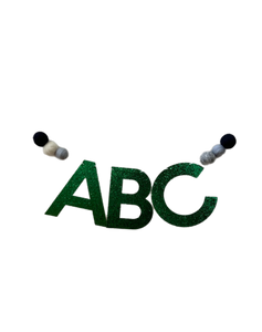 Back to School ABC Word Banner