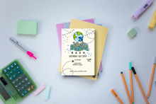 Load image into Gallery viewer, Editable Digital Download: Back To School Around the World Party Invitation
