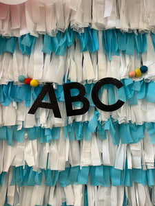 Back to School ABC Word Banner