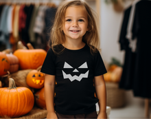 Load image into Gallery viewer, Kids Halloween Shirt, Pumpkin Shirt, Halloween Kids Shirt, Halloween Shirt for Toddler. Halloween Shirt for Kids, Trendy Kids Shirt
