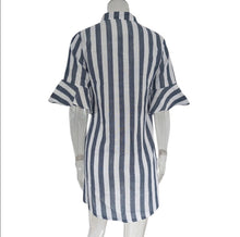 Load image into Gallery viewer, Juniors Button Down Shirt Dress
