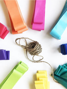DIY Streamer Backdrop Kit Plastic Fringe Backdrop Feisty Fiesta Colorway