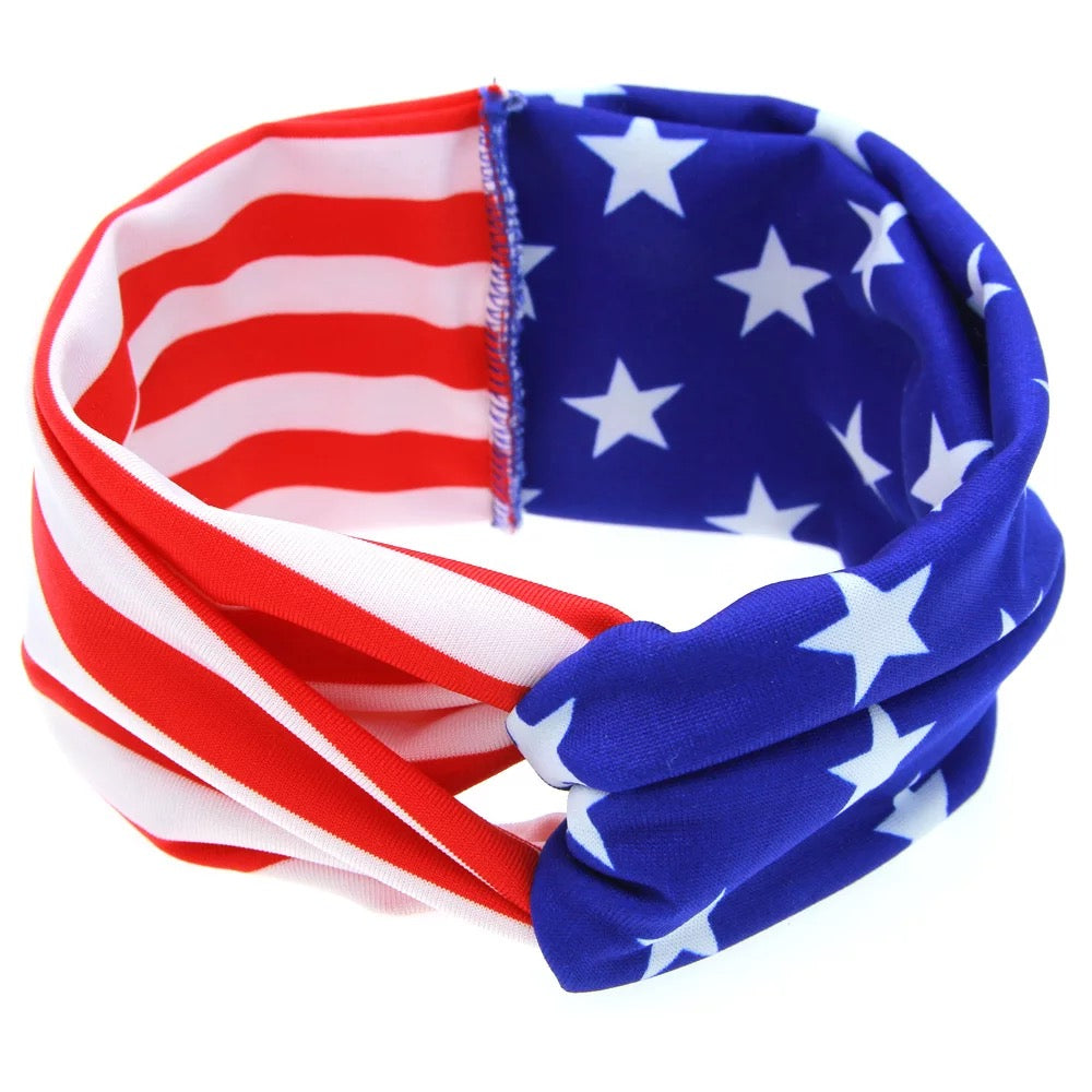 Girls Americana 4th of July Headband