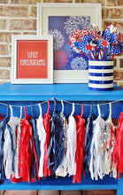 Load image into Gallery viewer, 4th of July Tissue Paper Tassel
