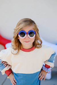 4th Of July Girls Sunglasses