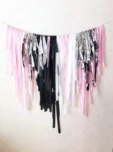 Fringe Photo Backdrop Plastic Tablecloth Fringe Backdrop, Vinyl fringe, flag tape, flagging tape, photo backdrop, picture backdrop