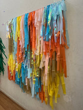 Load image into Gallery viewer, Create Your Own Fringe Backdrop Wall on Plastic Fencing
