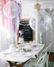 Load image into Gallery viewer, Tablecloth Fringe Backdrop, Flagtape Backdrop, Fringe Backdrop, Birthday, Party Theme, Customizable Pastel Unicorn
